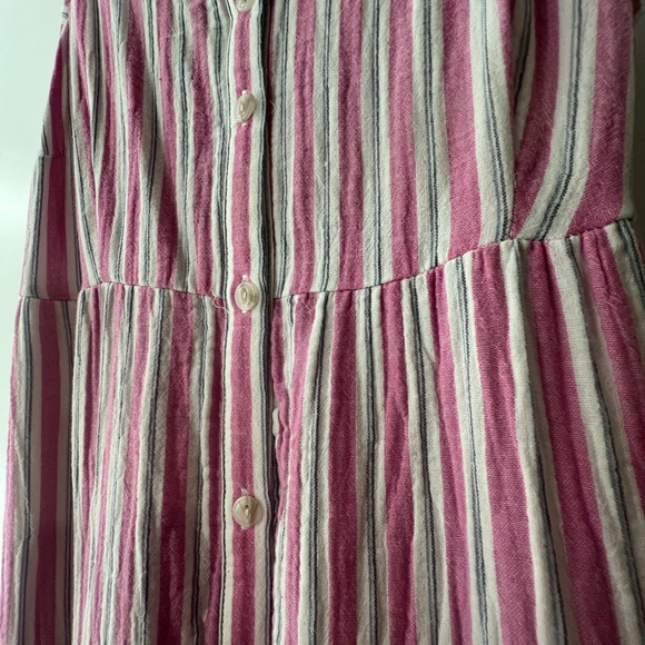 Pink stripe maxi dress - Picture 2 of 2
